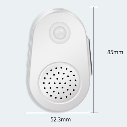 Small Horn Voice Announcement Sensor Entrance Voice Broadcaster Can Used As Doorbell, Specification: Rechargeable Round - Sensor Doorbell by buy2fix | Online Shopping UK | buy2fix