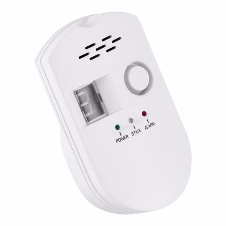 Combustible Gas Pipeline Digital Display Alarm, Specification: UK Plug by buy2fix
