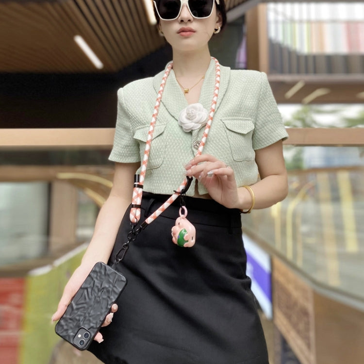 10mm Thick Rope Mobile Phone Anti-Lost Adjustable Lanyard Spacer(Sky Blue) - Lanyards & Wrist Straps by buy2fix | Online Shopping UK | buy2fix