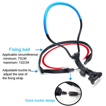 TUYU Camera Neck Holder Mobile Phone Chest Strap Mount For Video Shooting//POV, Spec: Vertical Shooting (Blue) by buy2fix
