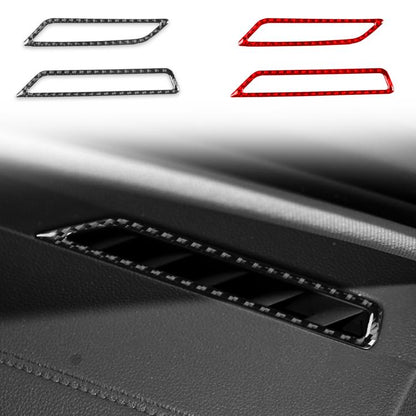 For Volkswagen Sagitar 2019-2023 2pcs /Set Left-Hand Drive Instrument Air Outlet Sticker(Black) - Car Interior Mouldings by buy2fix | Online Shopping UK | buy2fix