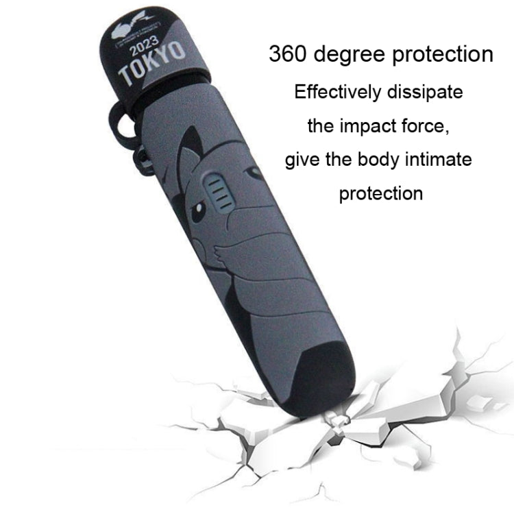 For RELX 5th Generation E Cigarette Drop-Proof Printed Protective Case Cigarette Stick Sleeve(Early Retirement) - E Cigarette Accessories by buy2fix | Online Shopping UK | buy2fix