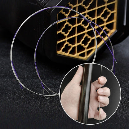 Alice AT11 Concert Grade Silver Plated Copper Wire Wound Erhu Strings Set - Other Accessories by Alice | Online Shopping UK | buy2fix