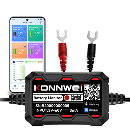 KONNWEI 360V Car Battery Monitor Diagnostic Tool(BK400)