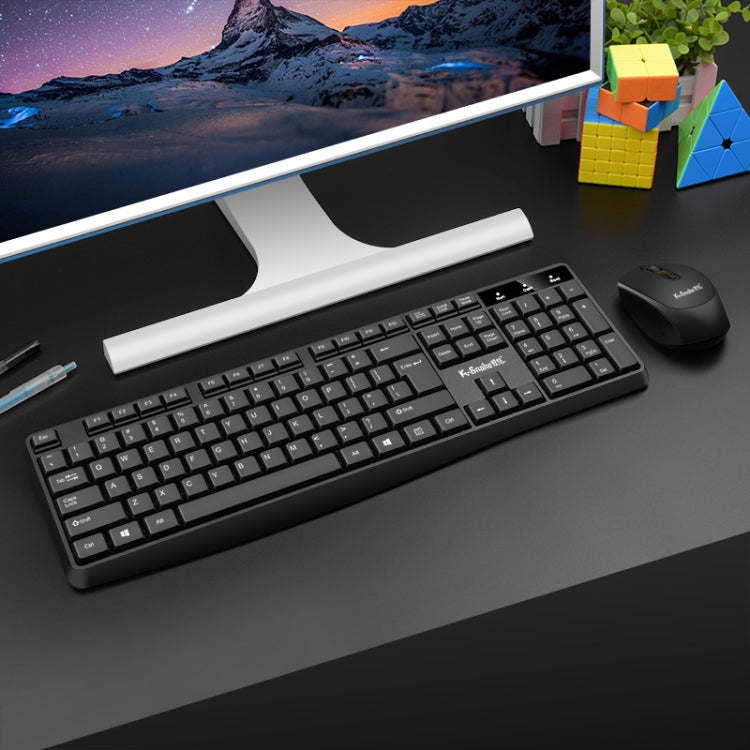 K-Snake Wireless 2.4G Keyboard Mouse Set Compatible with Desktop ...