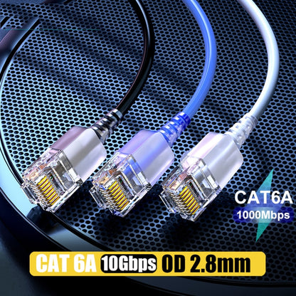 SAMZHE Cat6A Ethernet Cable UTP Network Patch Cable 10m(Black) - Lan Cable and Tools by SAMZHE | Online Shopping UK | buy2fix