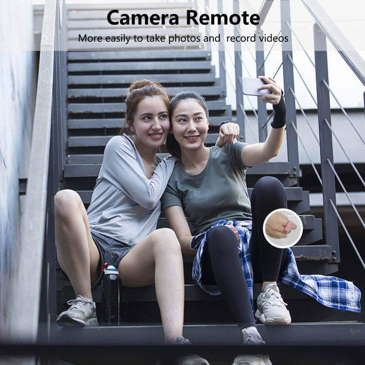 Mobile Phone Bluetooth Fingertip Remote Control Ring With Charging Compartment(Cherry Pink) - Phone Remote Control by buy2fix | Online Shopping UK | buy2fix