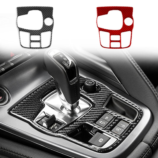 For Jaguar F-TYPE 2013+ Gear Panel Decorative Sticker, Size: Left-hand Drive(Red) by buy2fix