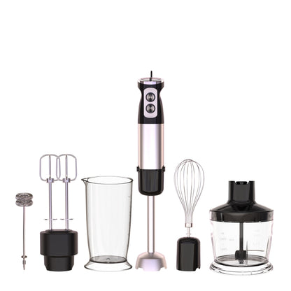 6-in-1 600W Multifunctional Electric Blender Stainless Steel Food Cooking Stick US Plug by buy2fix