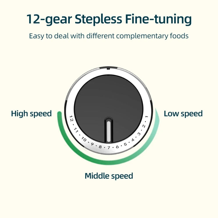 6-in-1 600W Multifunctional Electric Blender Stainless Steel Food Cooking Stick US Plug by buy2fix