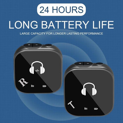 5.8G Wireless In Ear Monitor System Dual-Earphone Monitoring, Spec: Single Transmitter - Microphone by buy2fix | Online Shopping UK | buy2fix