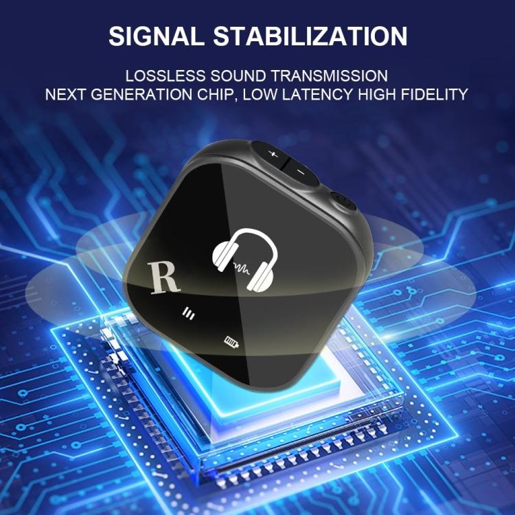 5.8G Wireless In Ear Monitor System Dual-Earphone Monitoring, Spec: One To Eight - Microphone by buy2fix | Online Shopping UK | buy2fix