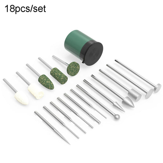 HILDA 18pcs /Set Stoneworking Angle Mill Accessories Grinding Accessories Set - Abrasive Tools & Accessories by HILDA | Online Shopping UK | buy2fix