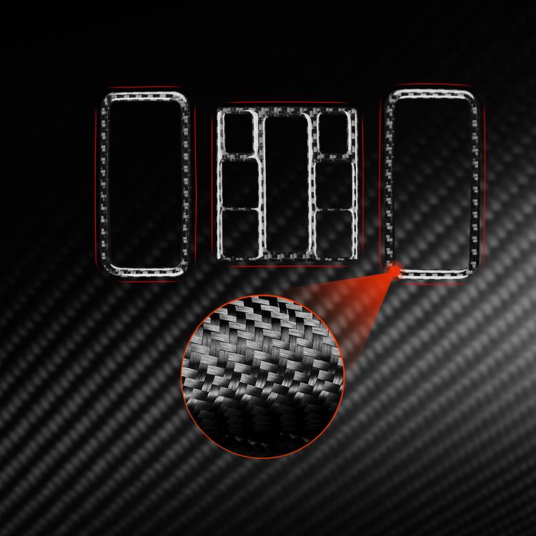 For Volkswagen Sagitar 2019-2023 3pcs /Set Left-hand Drive Reading Light Button Sticker(Red) - Car Interior Mouldings by buy2fix | Online Shopping UK | buy2fix