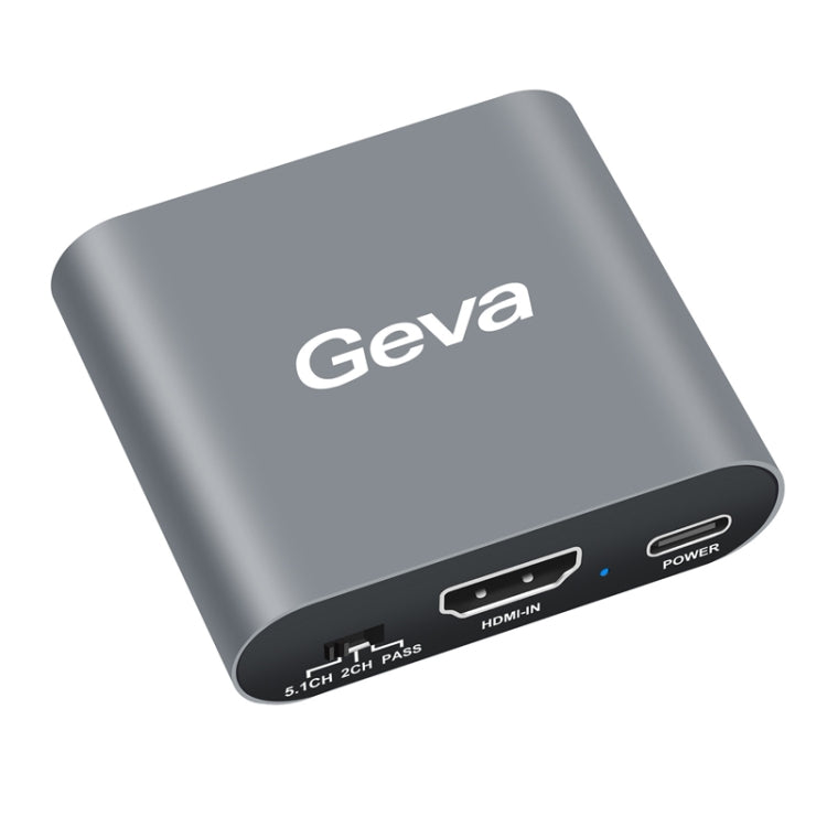 Geva SEP02 4K HDMI Audio Splitter 5.1 Optical Converter - Splitter by Geva | Online Shopping UK | buy2fix