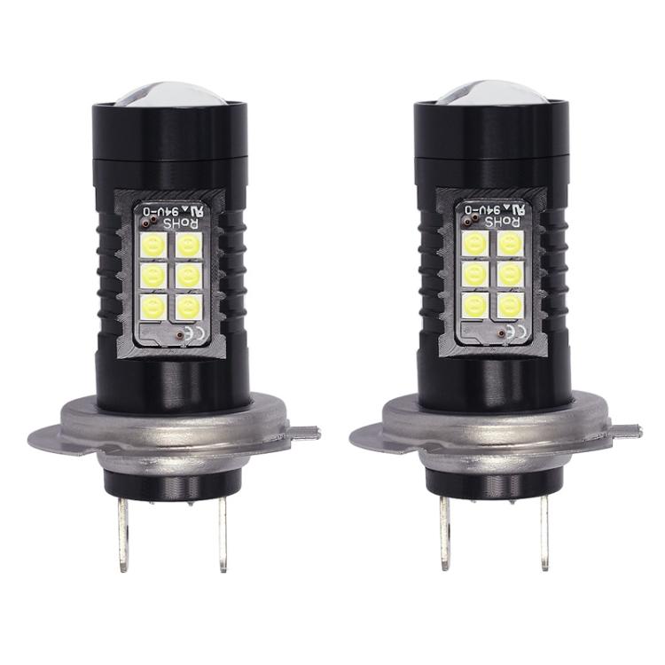 1pair Automotive High-power LED White Light Fog Lamp(H7) - Fog / Driving Lights by buy2fix | Online Shopping UK | buy2fix