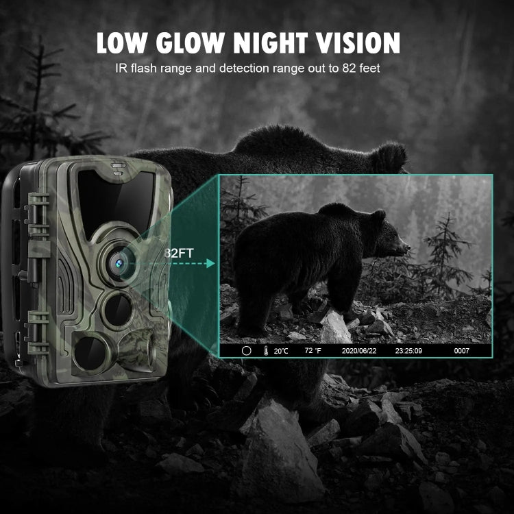 HC-801A-Li Outdoor Infrared Night Vision Lithium Battery Monitoring Camera by buy2fix