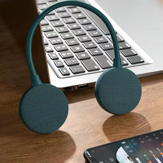 ROCKMIA  EBS-906 Neckband Bluetooth Speaker Waterproof Music Player Built-in Microphone(Grey) - Mini Speaker by ROCKMIA | Online Shopping UK | buy2fix