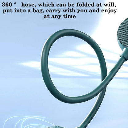 ROCKMIA  EBS-906 Neckband Bluetooth Speaker Waterproof Music Player Built-in Microphone(Grey) - Mini Speaker by ROCKMIA | Online Shopping UK | buy2fix