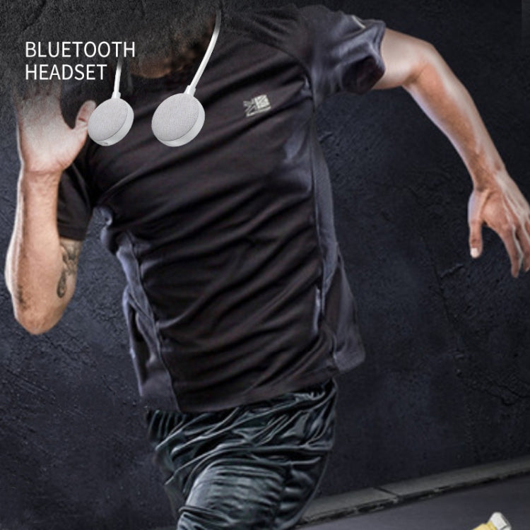 ROCKMIA  EBS-906 Neckband Bluetooth Speaker Waterproof Music Player Built-in Microphone(Grey) - Mini Speaker by ROCKMIA | Online Shopping UK | buy2fix