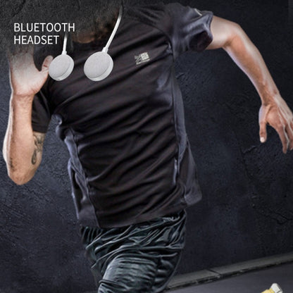 ROCKMIA  EBS-906 Neckband Bluetooth Speaker Waterproof Music Player Built-in Microphone(Grey) - Mini Speaker by ROCKMIA | Online Shopping UK | buy2fix