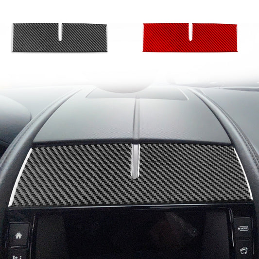 For Jaguar F-TYPE 2013+ Universal Center Console Sticker For Left And Right Drive(Black) by buy2fix
