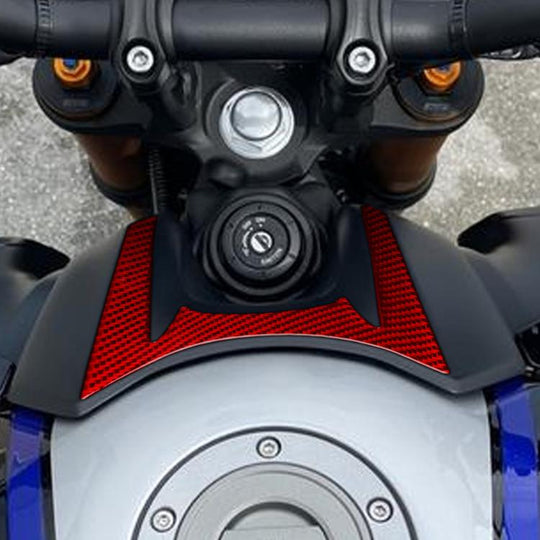 For 2021-2023 Yamaha MT-09 2pcs /Set Door Lock Stickers(Red)