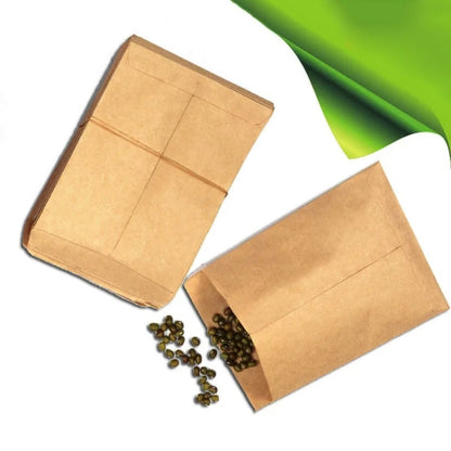 20x12cm 50pcs Sticky Seed Hybrid Breeding Kraft Paper Bag - Planting Bags by buy2fix | Online Shopping UK | buy2fix