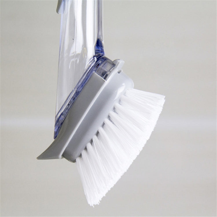 Kitchen Long Handle Automatic Liquid Filling Non-Stick Pan Scrubber Brush Cleaning Brush, Style: Brush - Cleaning Tools by buy2fix | Online Shopping UK | buy2fix