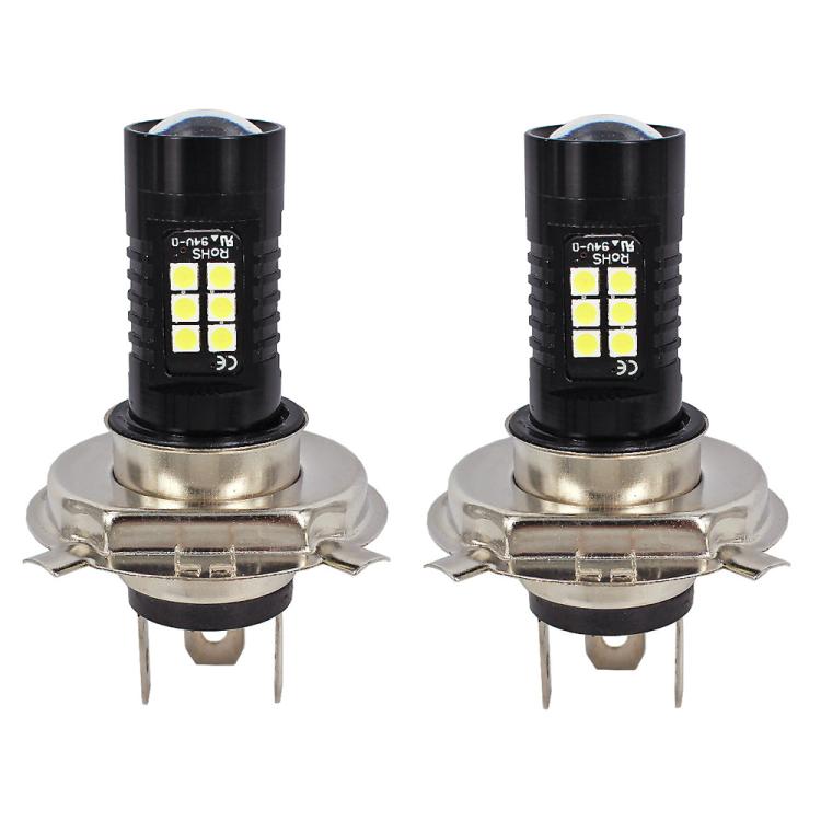 1pair Automotive High-power LED White Light Fog Lamp(H4) - Fog / Driving Lights by buy2fix | Online Shopping UK | buy2fix