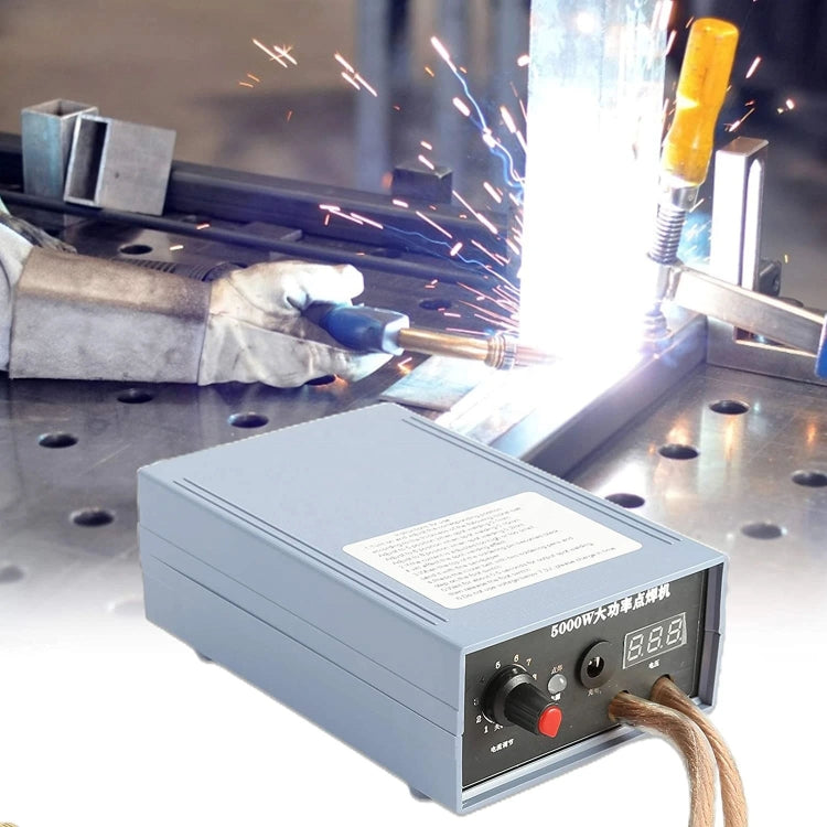 Portable 18650 Battery Spot Welder 5000W High Power Handheld Spot Welding Machine, Style: Automatic Version US Plug - Others by buy2fix | Online Shopping UK | buy2fix