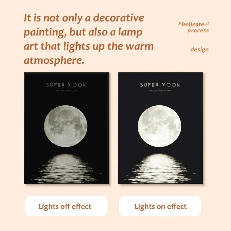 Wireless Rechargeable Bluetooth Speaker Light Painting Bedroom Decoration Night Light(Starry Sky Series A) - Desktop Speaker by buy2fix | Online Shopping UK | buy2fix