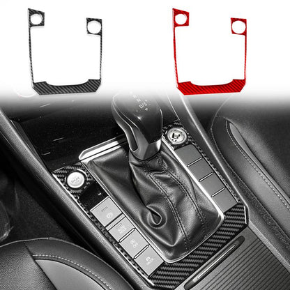 For Volkswagen Sagitar 2019-2023 B Model Left-Hand Drive Gear Panel Sticker(Red) - Car Interior Mouldings by buy2fix | Online Shopping UK | buy2fix