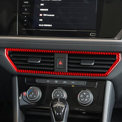 For Volkswagen Sagitar 2019-2023 Left-hand Drive Central Control Air Outlet Sticker(Black) - Car Interior Mouldings by buy2fix | Online Shopping UK | buy2fix