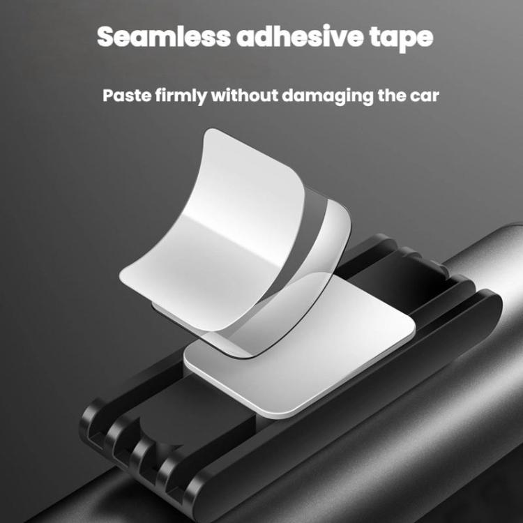 Hidden Roller Temporary Number Parking Sign Metal Safety Hammer(Black) - Parking Card by buy2fix | Online Shopping UK | buy2fix