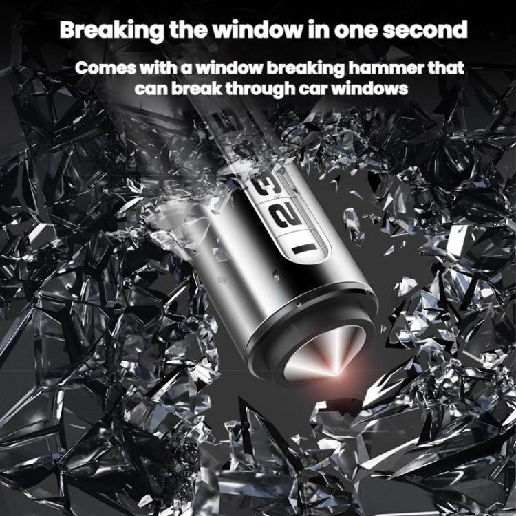 Hidden Roller Temporary Number Parking Sign Metal Safety Hammer(Black) - Parking Card by buy2fix | Online Shopping UK | buy2fix