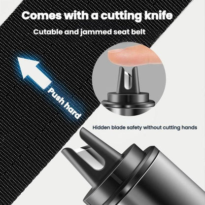 Hidden Roller Temporary Number Parking Sign Metal Safety Hammer(Black) - Parking Card by buy2fix | Online Shopping UK | buy2fix