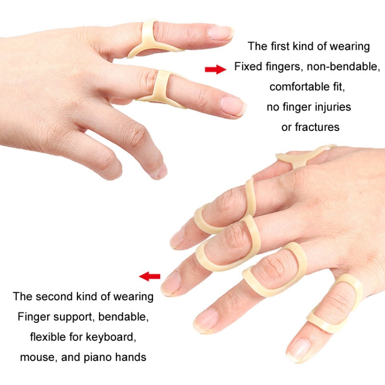 Finger Splint Fixation Ring Joint Bending Protection Fixator, Specification: Size 5 - Corrector by buy2fix | Online Shopping UK | buy2fix