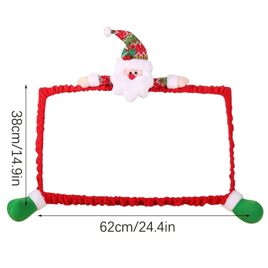 F-W232 Elderly Model 3D Cartoon Dust Protection Computer Sleeve Christmas Decoration Supplies by buy2fix