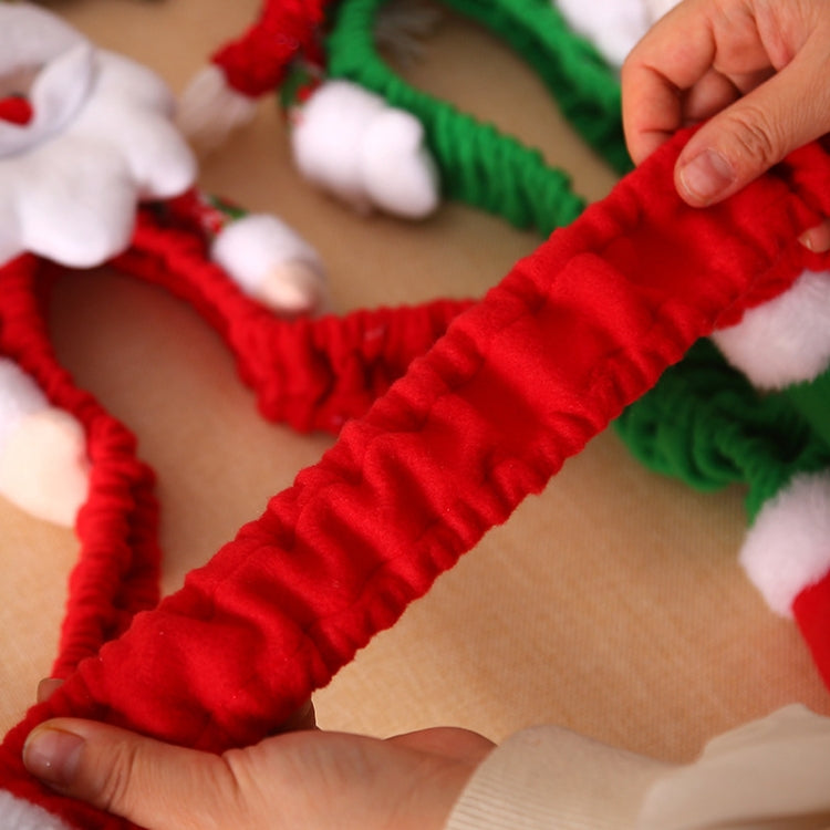 F-W231 Snowman Model 3D Cartoon Dust Protection Computer Sleeve Christmas Decoration Supplies by buy2fix