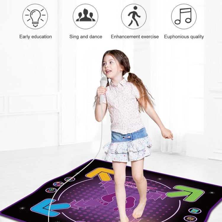 Bluetooth Electronic Dance Mat Children Music Dance Pad, Spec: Basic with Microphone - Others by buy2fix | Online Shopping UK | buy2fix