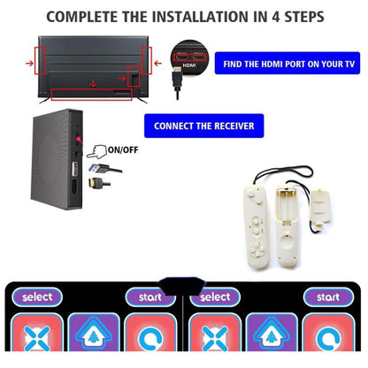 HD-MI Output Electronic Double Dance Game Mat for Kids - Others by buy2fix | Online Shopping UK | buy2fix