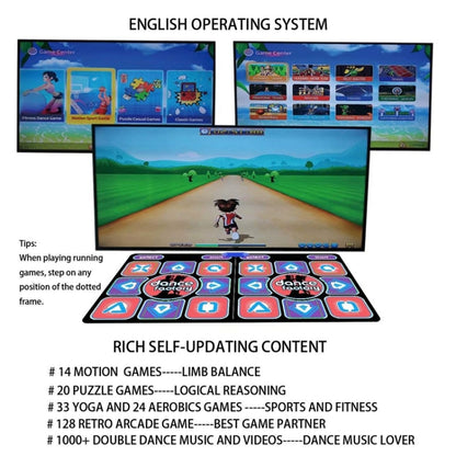 HD-MI Output Electronic Double Dance Game Mat for Kids - Others by buy2fix | Online Shopping UK | buy2fix