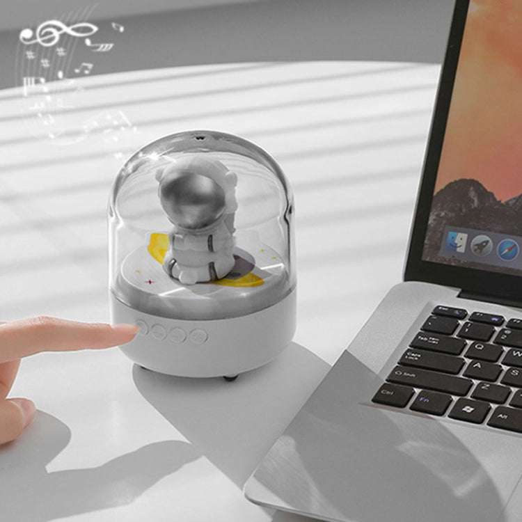 Astronaut FM Desktop Wireless Bluetooth Speaker Home Decoration Ornaments(Model 1) - Mini Speaker by buy2fix | Online Shopping UK | buy2fix