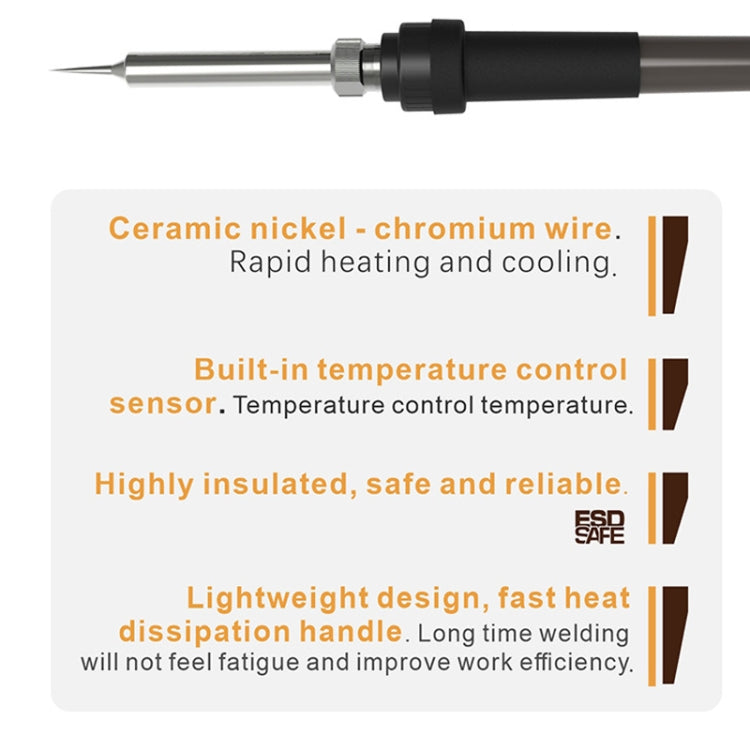 Baku BA-909D+ 750W 3 in 1 Hot Air Soldering Station Screen Remover for Mobile Phone US Plug 110V - Soldering Iron Set by Baku | Online Shopping UK | buy2fix