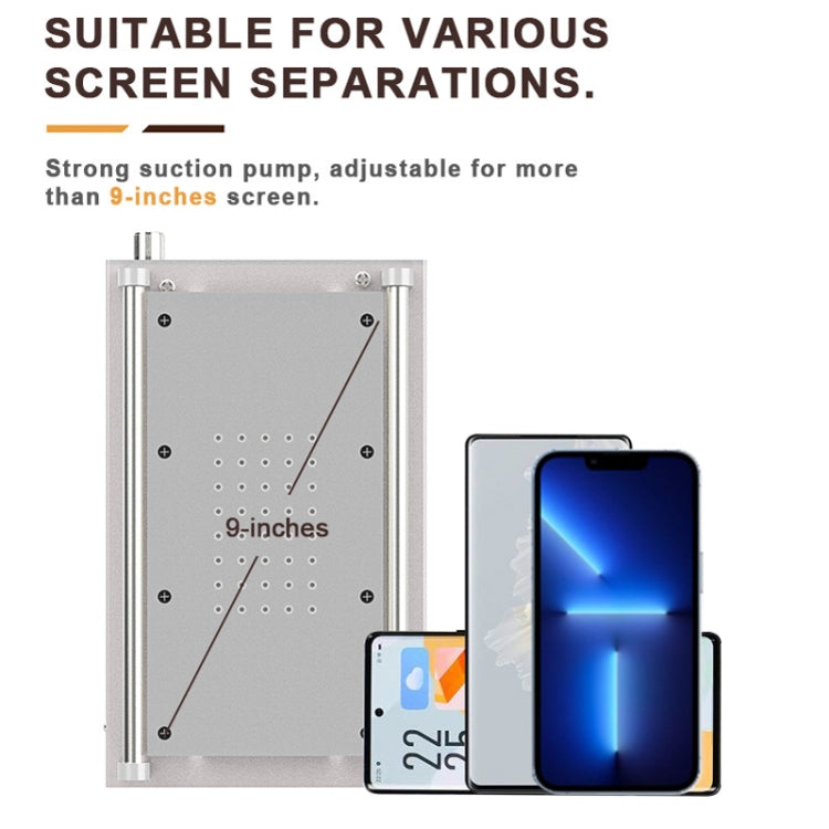 Baku BA-909D+ 750W 3 in 1 Hot Air Soldering Station Screen Remover for Mobile Phone US Plug 110V - Soldering Iron Set by Baku | Online Shopping UK | buy2fix