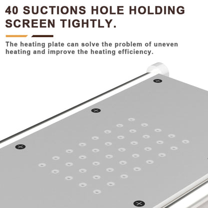 Baku BA-909D+ 750W 3 in 1 Hot Air Soldering Station Screen Remover for Mobile Phone EU Plug 220V - Soldering Iron Set by Baku | Online Shopping UK | buy2fix