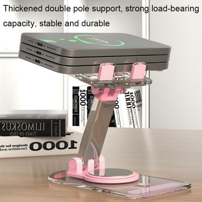 KF-Z12 Acrylic Foldable Desktop Phone Holder Colorful Lazy Tablet Stand, Color: Green - Desktop Holder by buy2fix | Online Shopping UK | buy2fix