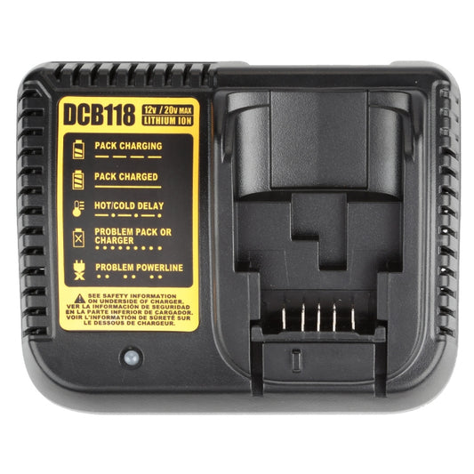 DCB118 For Dewalt 12V-20V Electric Tool Battery Charger, Plug: AU (Black) - Electric Saws & Accessories by buy2fix | Online Shopping UK | buy2fix