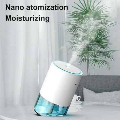 350ml Ultrasonic Air Humidifier Mini Angle Adjustment Car Air Purifier, Spec: 800 mAh Green - Air Purifiers & Accessories by buy2fix | Online Shopping UK | buy2fix